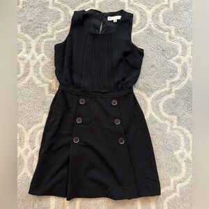 Loft Black Mini Dress 0 Petite